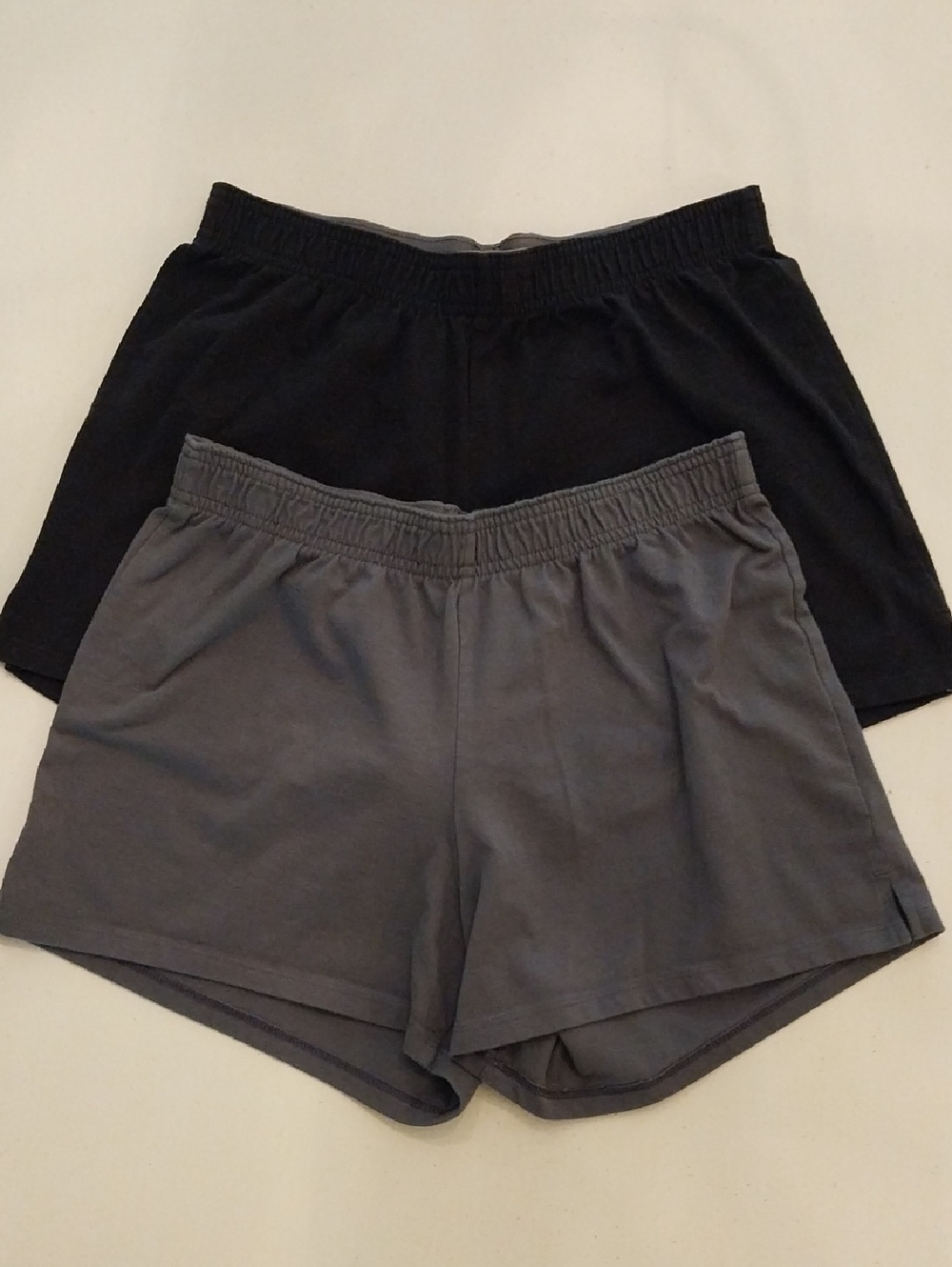 Champion Women's Athletic Shorts - Black & Gray